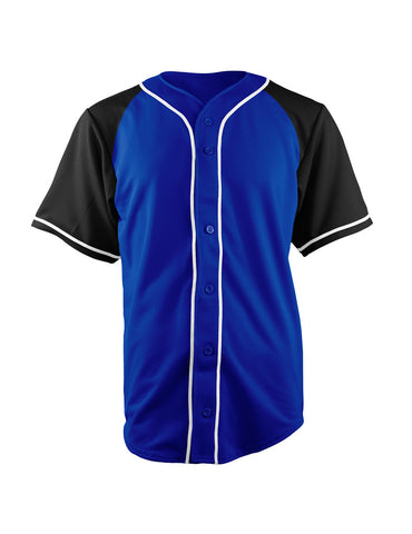 Baseball Full Button <br>Jersey Design: <br>TRI-106-103