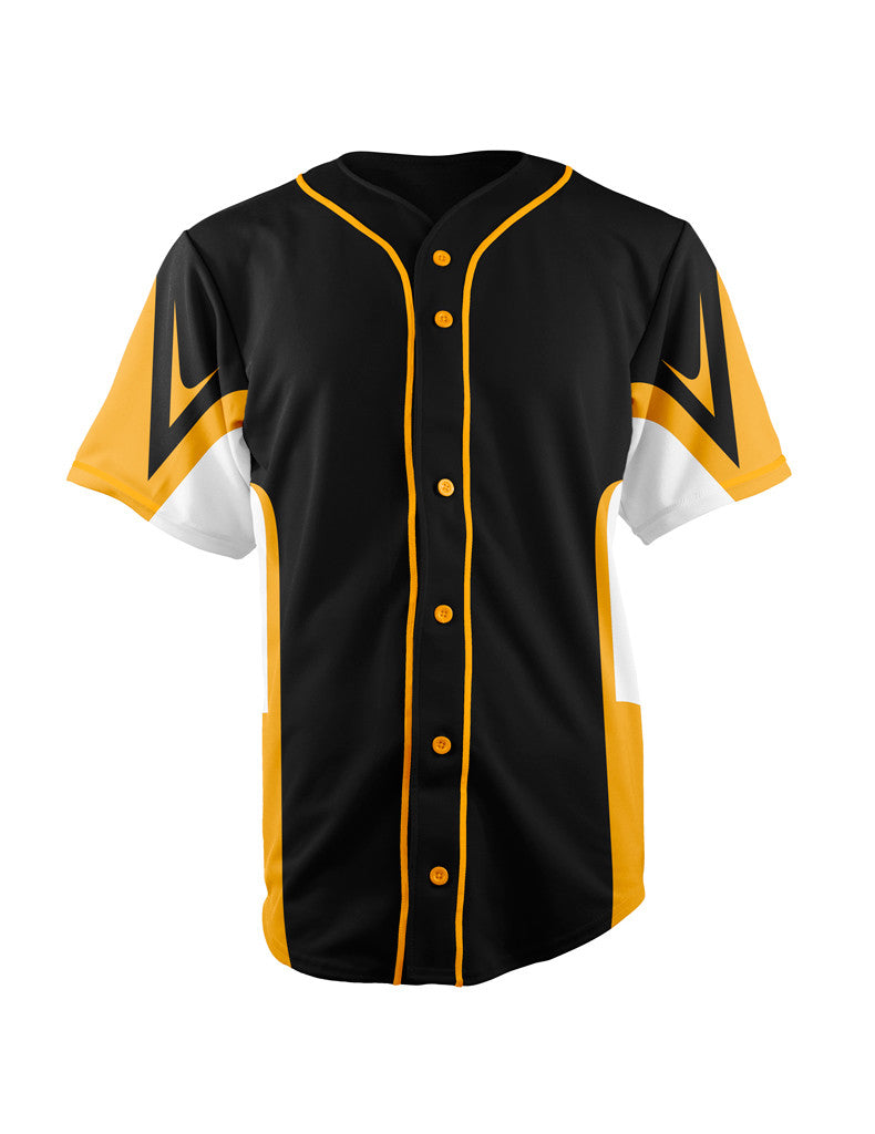 Control Series Premium - Adult/Youth All Star Custom Sublimated Button  Front Baseball Jersey