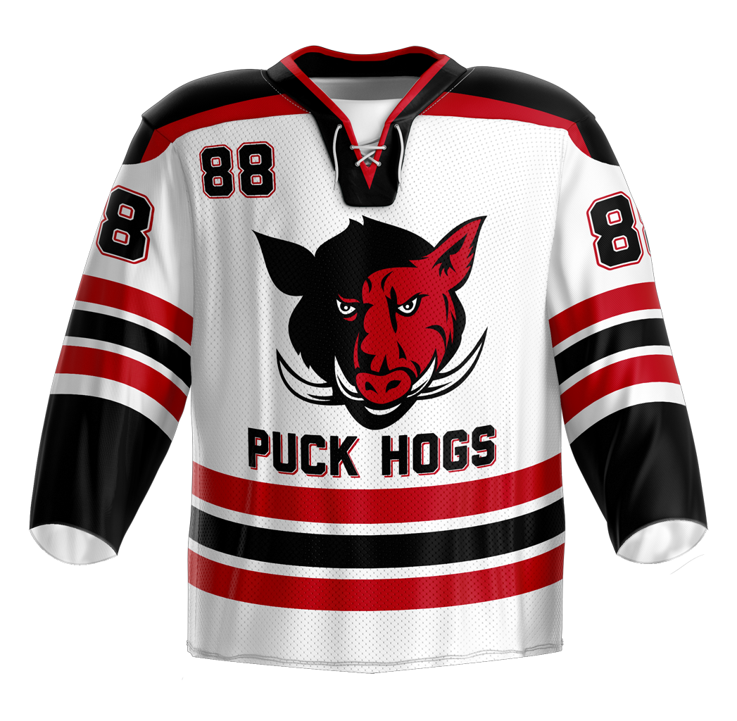 Team Denmark RED Ice Hockey Jersey Custom Name and Number