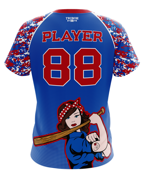 Baseball Pullover Jersey Design: TRI-984-130 – Triboh