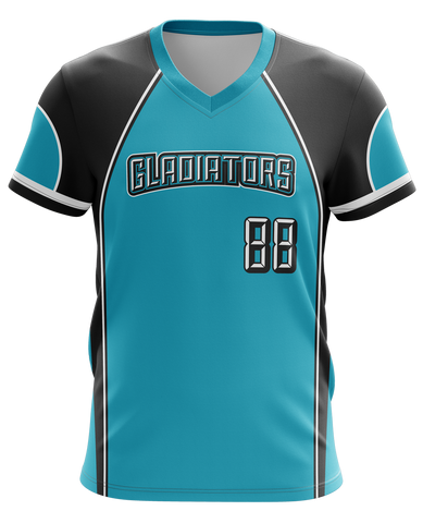 Baseball V-Neck Pullover Design: TRI-985-108