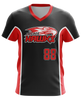 Baseball V-Neck Pullover Design: TRI-985-115