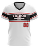 Baseball V-Neck Pullover Design: TRI-985-117