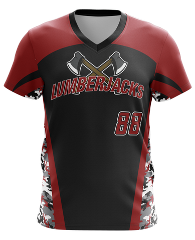 Baseball V-Neck Pullover Design: TRI-985-133